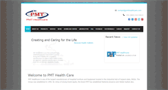 Desktop Screenshot of pmthealthcare.com